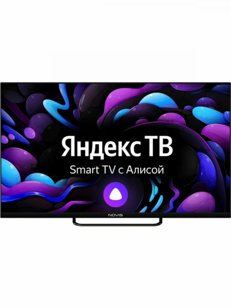 Телевизор NOVIS NTV-H3229TS HD SMART TV Яндекс безрамочный