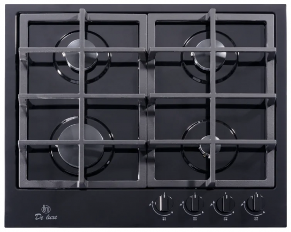 Газовая варочная панель De Luxe TG4_750231F-075, черный