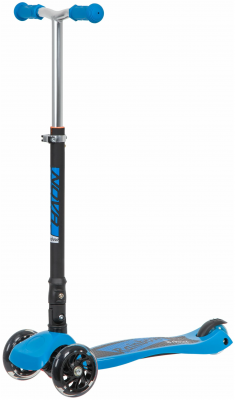 Детский кикборд Novatrack Rainbow Start Folding 120F.NRAINBOW.BL20 синий (141020) 