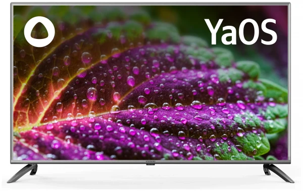 50" Телевизор STARWIND SW-LED50UG400 LED на платформе Яндекс.ТВ, стальной