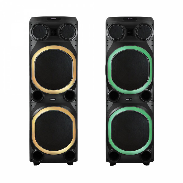 Акустическая система Ginzzu GM-204, количество динамиков 5шт, FM, 200Вт