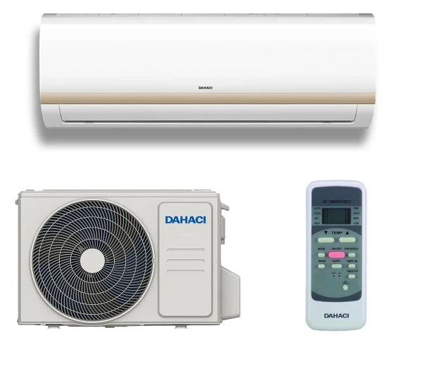 Сплит-система инверторная DAHACI DI09CNM-D/DO09CNM-D серия NiceME, 28 м², автоперезапуск, самодиагностика, самоочистка внутреннего блока, теплый пуск