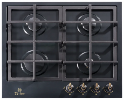 Газовая варочная панель De Luxe TG4_750231F-079, черный