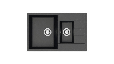 Кухонная мойка Berge 7612 (черный)