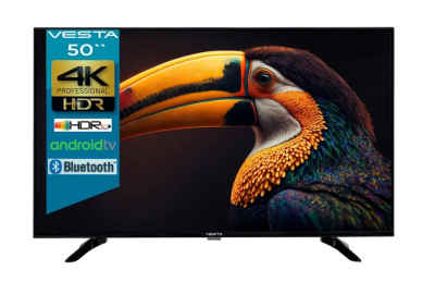 Телевизор VESTA 50V3500 SMART TV чёрный
