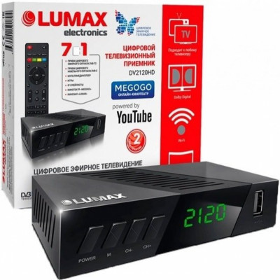 Приемник цифрового ТВ Lumax DV2120HD