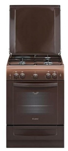 Плита газоэлектрическая GEFEST 6110-01 0301 коричневый
