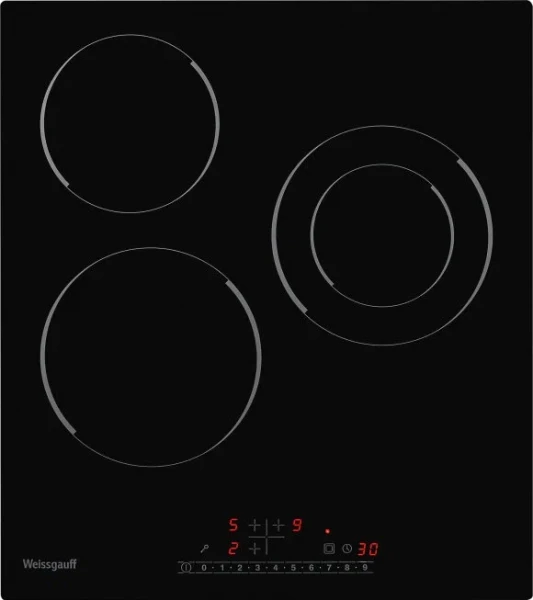 Электрическая варочная панель Weissgauff HV 431 B, черный