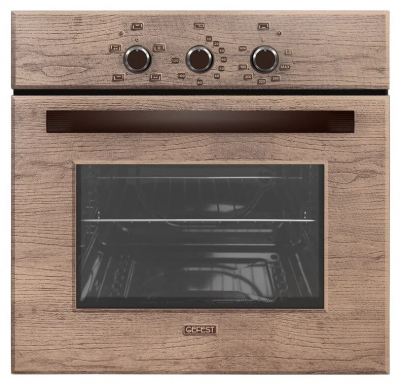 Духовой шкаф GEFEST 621-01 К47, коричневый, газ-контроль, электророзжиг, вертел с электроприводом