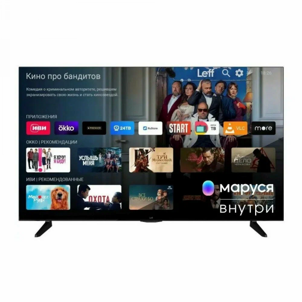 Телевизор LEFF 43U670S VK SMART