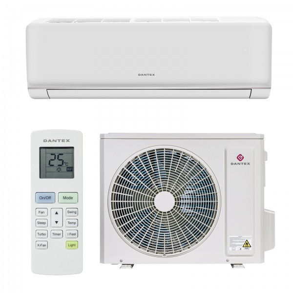 Кондиционер Dantex CONCORDE RK-07SCDG/RK-07SCDGE, 21 м², самоочистка внутреннего блока, система против образования льда, теплый пуск