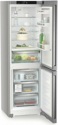 Холодильник LIEBHERR CBNsdc 522i, нержавеющая сталь, электронное управление, 310 литров