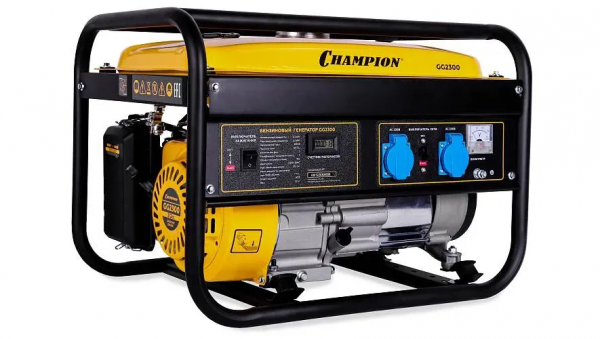 Бензиновый генератор CHAMPION GG2300, (2500 Вт)
