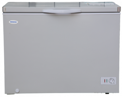 Морозильник ларь RENOVA FC-385C (серебро)