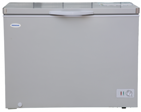 Морозильник ларь RENOVA FC-385C (серебро)