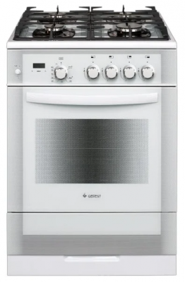 Кухонная плита GEFEST 6500-03 0042, газовая, электроподжиг, газ-контроль, 4 конфорки, 52 л