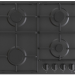 Газовая варочная панель Gorenje G640EB, цвет панели черный, цвет рамки черный