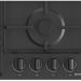 Газовая варочная панель Gorenje G640EB, цвет панели черный, цвет рамки черный