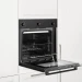 Духовой шкаф Weissgauff EOV 206 SB Black Edition, чёрный,  64 л, эмаль легкой очистки, переключатели поворотные