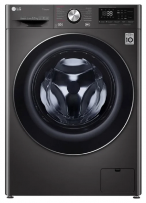 Стиральная машина LG F2V9GW9P, 8.5 кг, программ 14, с паром, 1200 об/мин, цвет платина