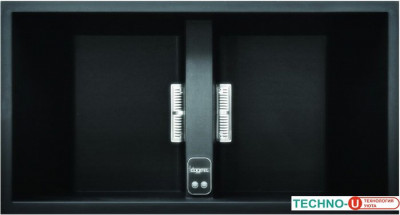 Кухонная мойка Elleci Dogma 100 Slim 86 Black