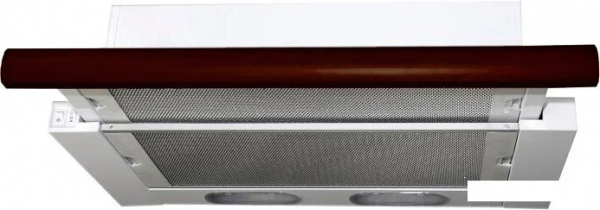 Кухонная вытяжка Elikor Интегра 60П-400-В2Л (белый/дуб венге)