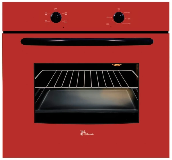 Электрический духовой шкаф Лысьва ER0001G00, красный