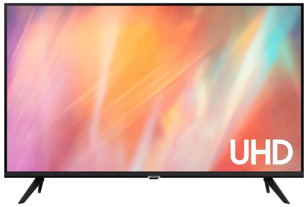 43" Телевизор Samsung UE43AU7002UXRU, Crystal UHD, 4K Ultra HD, черный, смарт ТВ, Tizen OS