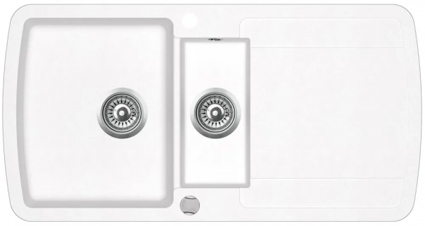 Кухонная мойка Aquasanita Lira SQL151AW (alba 710)
