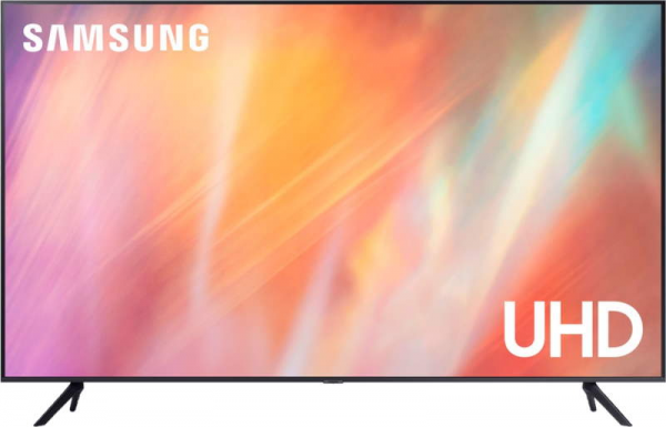 43" Телевизор Samsung UE43AU7140UXRU 2021 LED, HDR RU, серый титан
