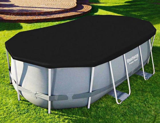 Тент (ПВХ) для бассейна BESTWAY 58425 (427*250*100)