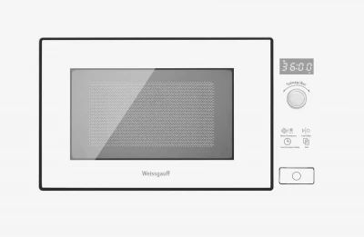 Встраиваемая микроволновая печь без поворотного стола Weissgauff HMT-202