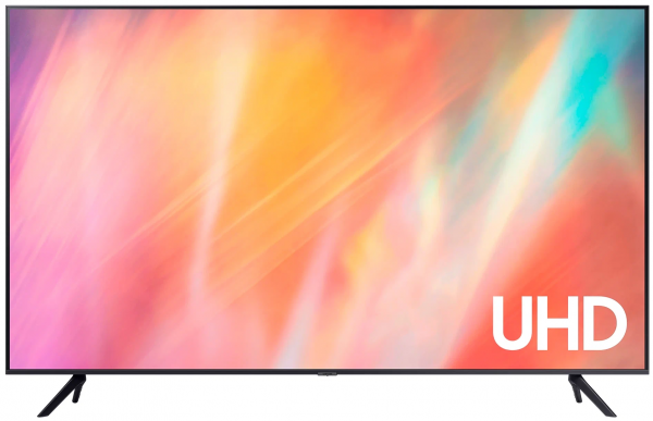 43" Телевизор Samsung UE43AU7170UXRU 2021 LED, HDR, серый титан