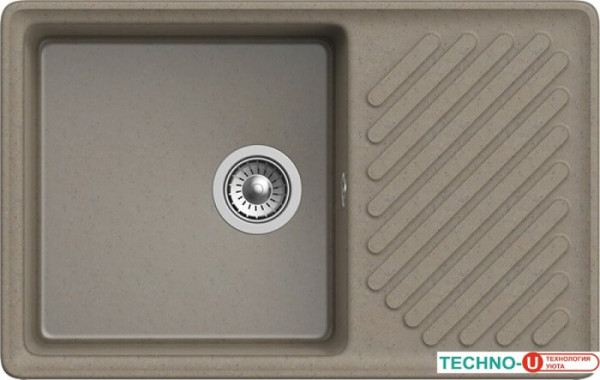 Кухонная мойка GranFest QUARZ GF-ZL52 (песочный)