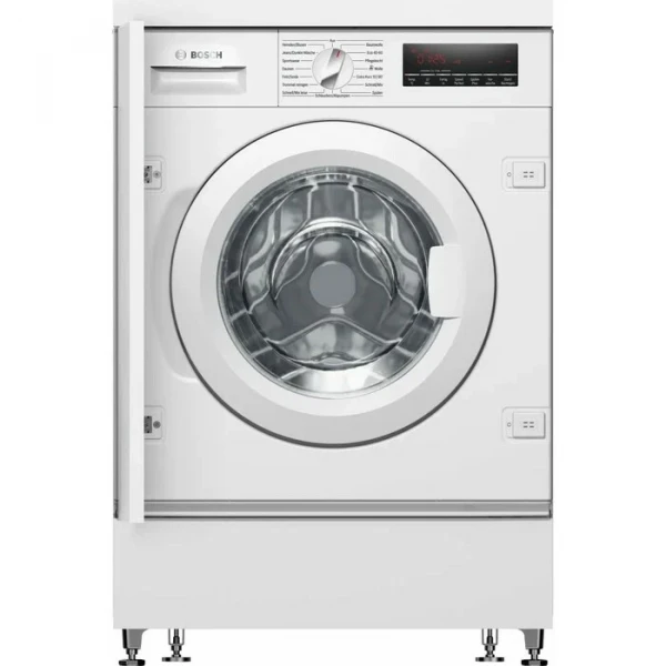 Встраиваемая стиральная машина Bosch WIW28443 Serie 8, белый, 8 кг, 1400 об/мин, 15 программ, инверторная 
