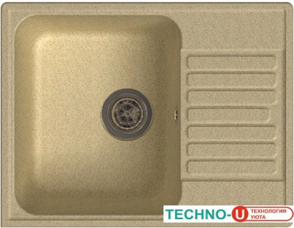 Кухонная мойка GranFest QUARZ Z-13 (бежевый)