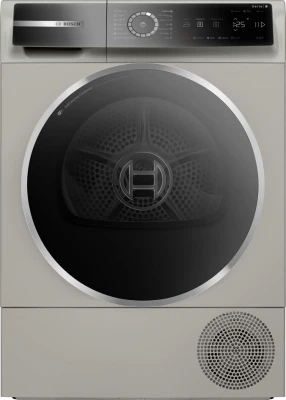 Сушильная машина Bosch WQB245BXME, Serie 8, загрузка 9кг, конденсационная, 14 программ сушки, сенсорное управление 