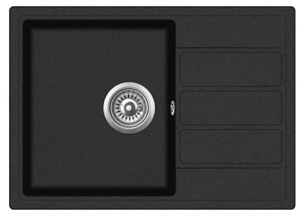 Кухонная мойка ZorG ECO 2 (черный)