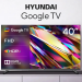 Телевизор HYUNDAI H-LED40BS5011 Google TV FULL HD WiFi Smart TV