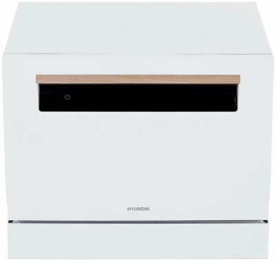 Посудомоечная машина Hyundai DT304, компактная, настольная, загрузка комплектов посуды 6, 7 программ