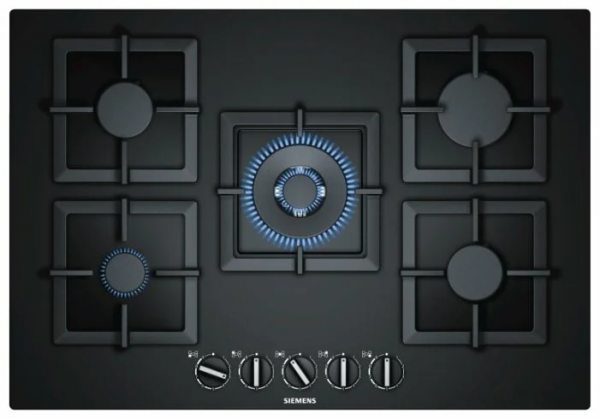 Газовая варочная панель Siemens EP7A6QB20, черный