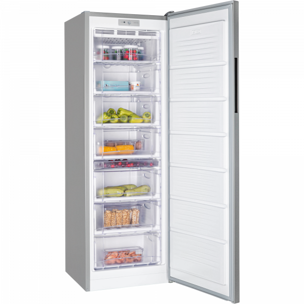 Морозильник Nordfrost DF 268 SAP, серебристый, 256 л, класс А+, ручная разморозка