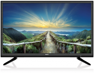 24" Телевизор BBK 24LEM-1089/T2C, черный