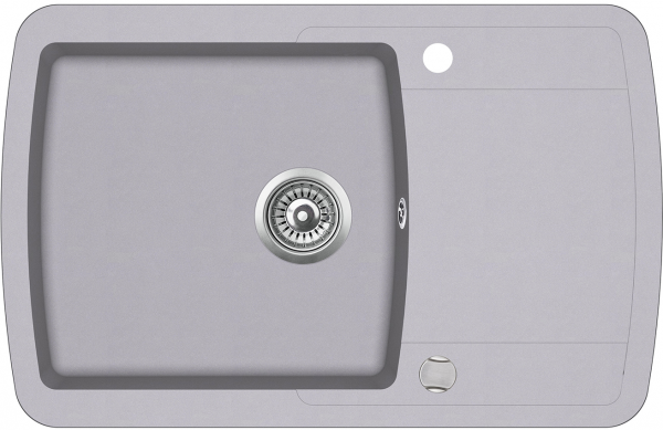 Кухонная мойка Aquasanita Lira SQL101AW (alumetallic 202)