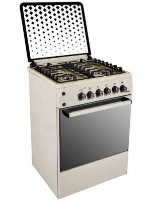 Кухонная плита iDeaL L 155 молочный чуг. эд