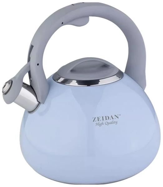 Чайник со свистком ZEIDAN Z-4250 (голубой)