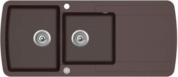 Кухонная мойка Aquasanita Lira SQL201AW (cerrus 120)