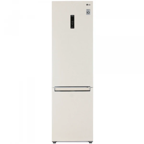 Холодильник LG GC-B509SESM бежевый, 384 л, внешнее покрытие-металл, размораживание No Frost