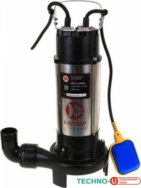 Дренажный насос Калибр НПЦ-1350НФ