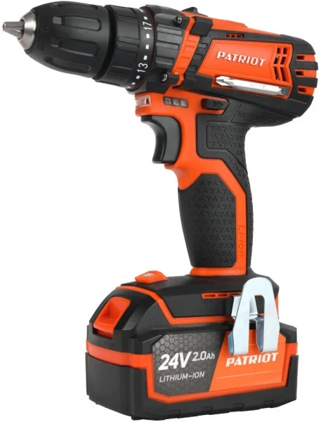 Дрель-шуруповерт Patriot BR 241ES 180201241 (с 2-мя АКБ, кейс)